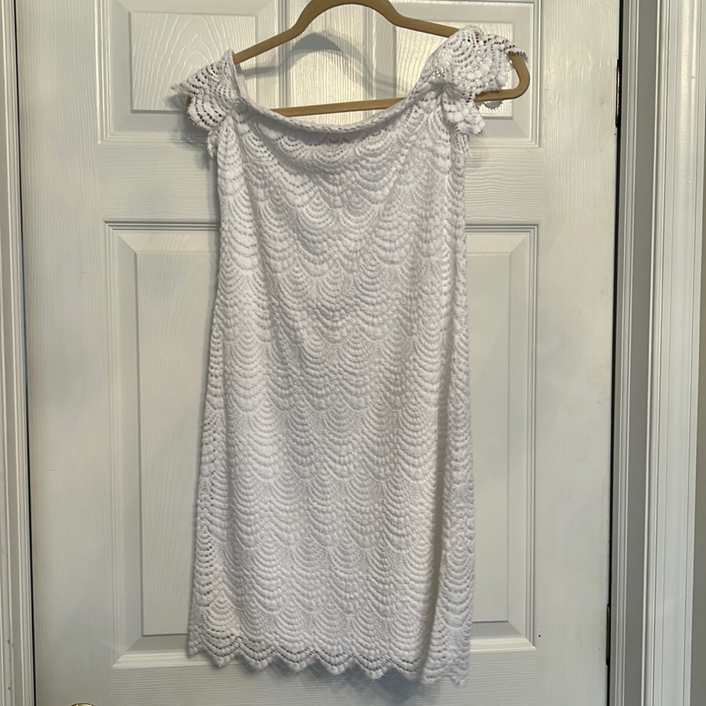 White lily summer dress